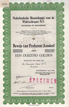 Nederlandsche Maatschappij voor de Walvischvaart N.V.