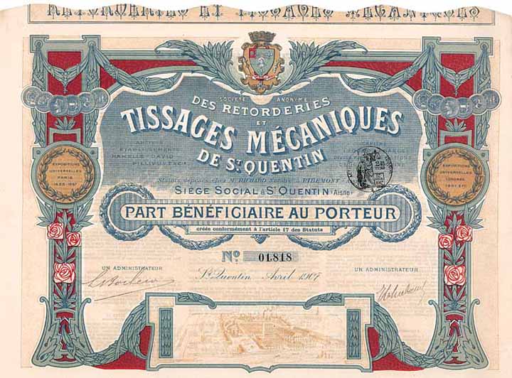 S.A. des Retorderies et Tissages Mécaniques de St. Quentin