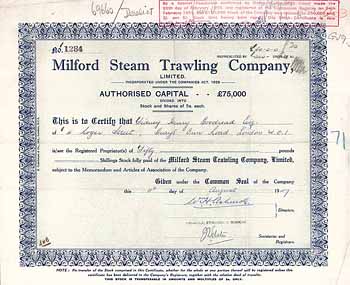 Milford Steam Trawling Co.