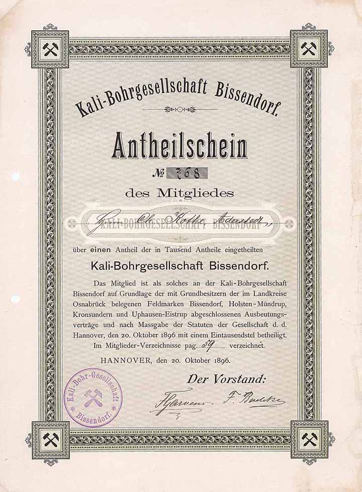 Kali-Bohrgesellschaft Bissendorf