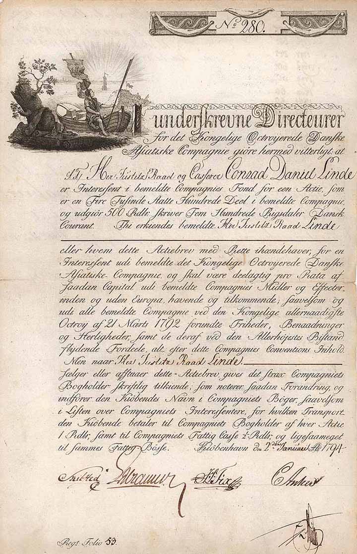 Königlich Dänisch-Asiatische Compagnie (Kongelige Octroijerede Danske Asiatiske Compagnie)