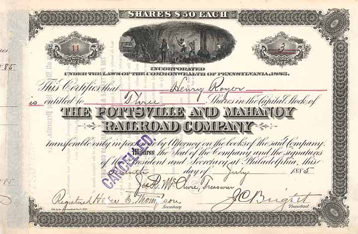 Pottsville & Mahanoy Railroad