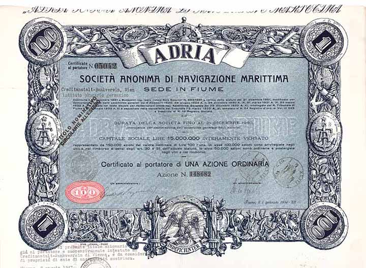 Adria S.A. di Navigazione Marittima