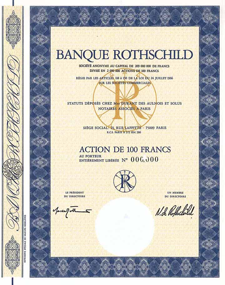 Banque Rothschild S.A.