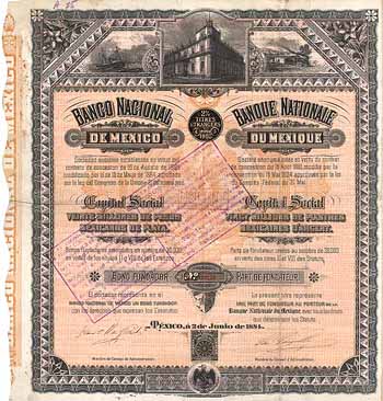 Banco Nacional de Mexico (Banque Nationale du Mexique S.A.)