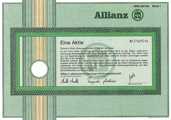 Allianz Lebensversicherungs-AG