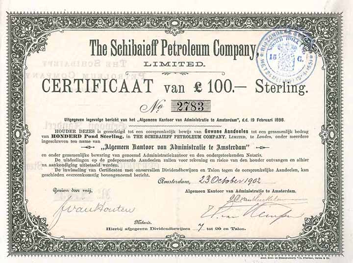 Schibaieff Petroleum Co.