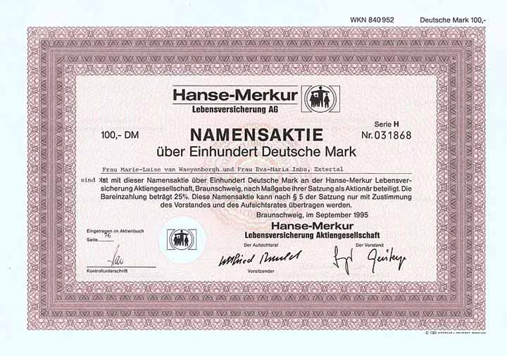 Hanse-Merkur Lebensversicherung AG