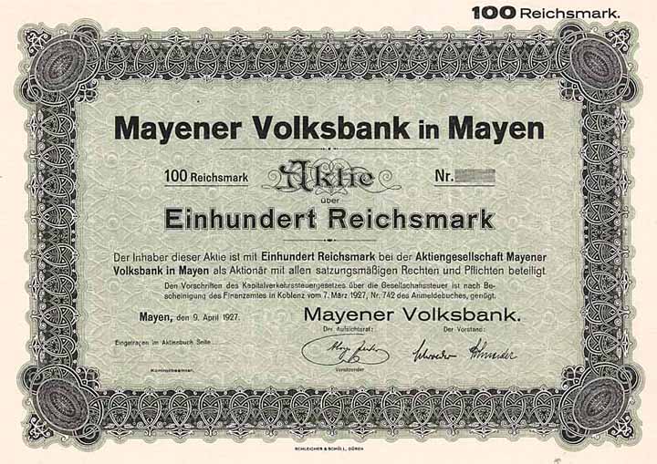 Mayener Volksbank
