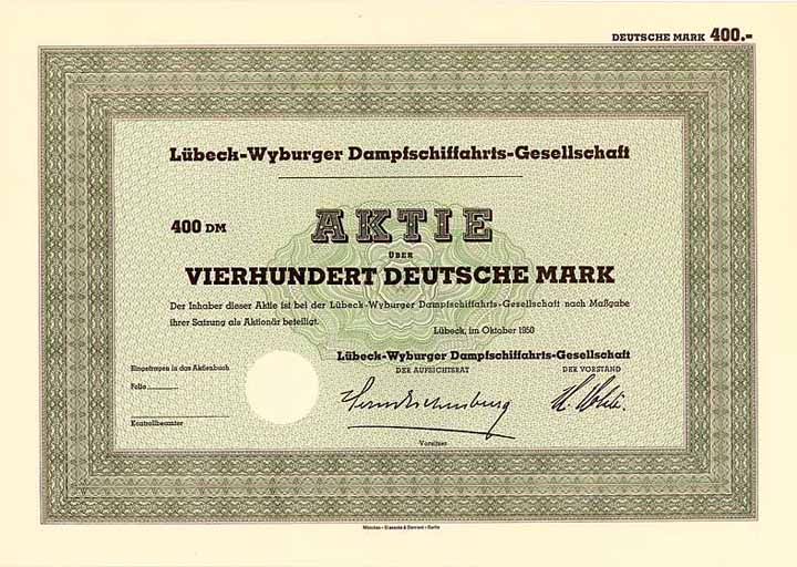 Lübeck-Wyburger Dampfschiffahrts-Gesellschaft