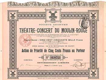 S.A. du Théatre-Concert du Moulin-Rouge