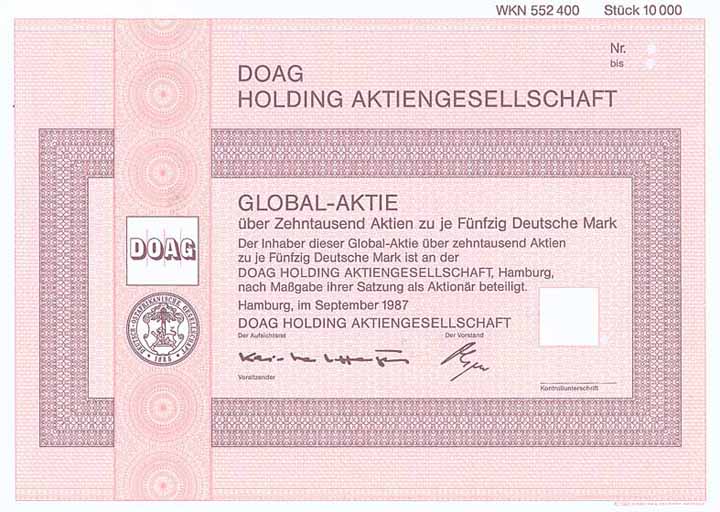 DOAG Holding AG