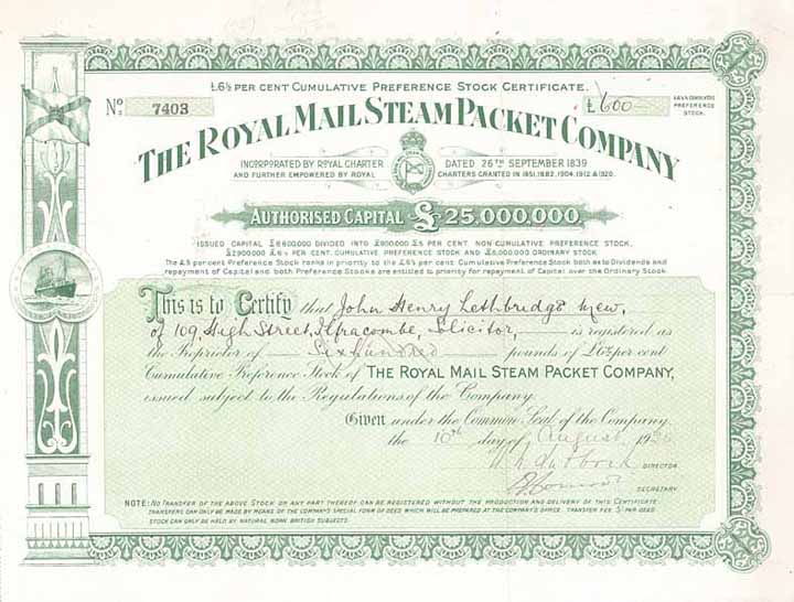 Royal Mail Steam Packet Company