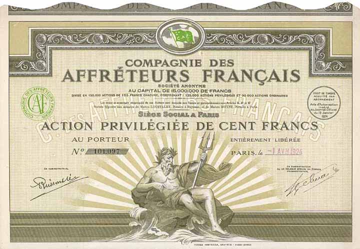 Cie. des Affréteurs Français