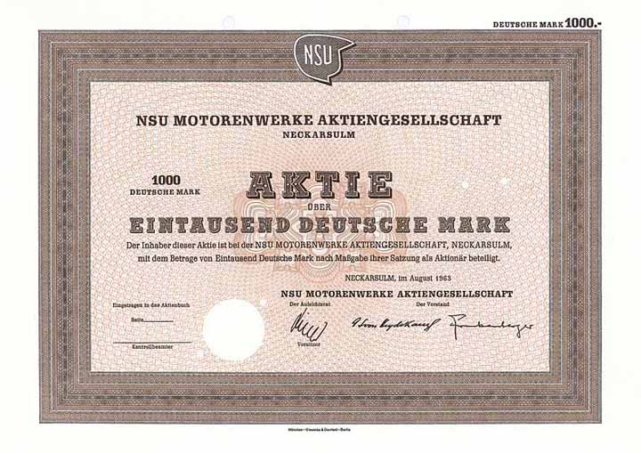 NSU Motorenwerke AG