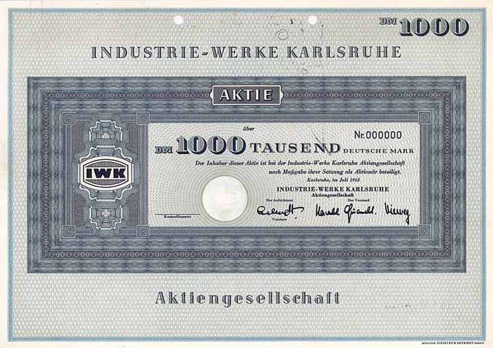 Industrie-Werke Karlsruhe AG