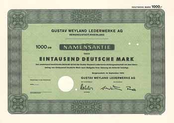 Gustav Weyland Lederwerke AG