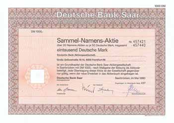 Deutsche Bank Saar