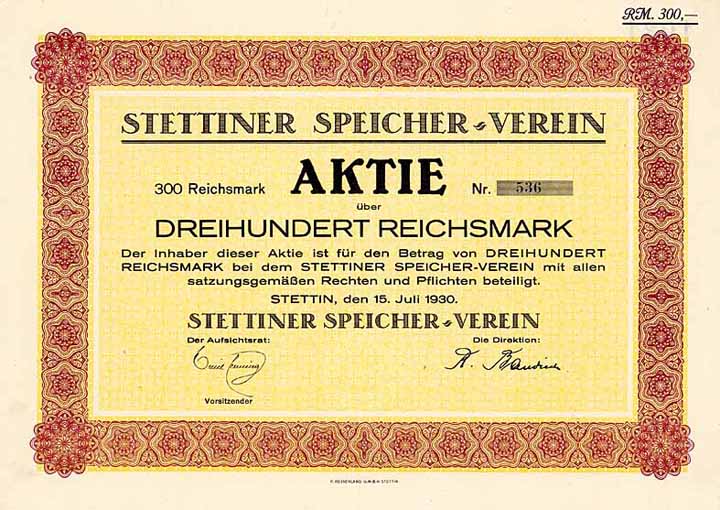 Stettiner Speicher-Verein