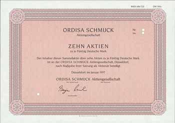 Ordisa Schmuck AG