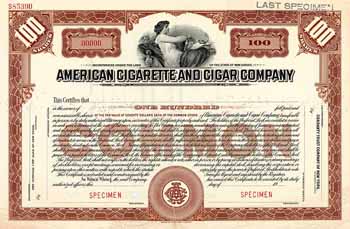 American Cigarette and Cigar Co.