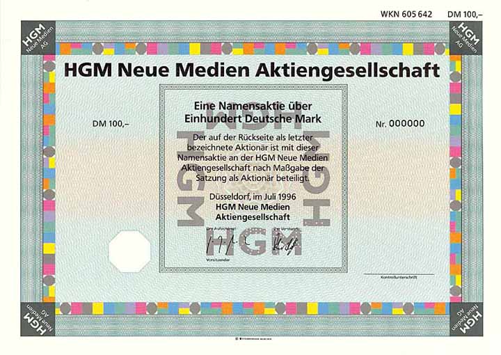 HGM Neue Medien AG