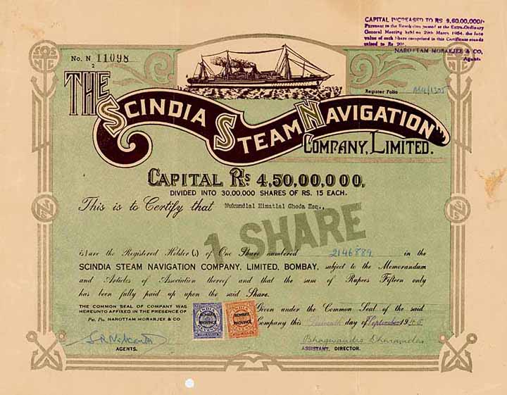 Scindia Steam Navigation Co.