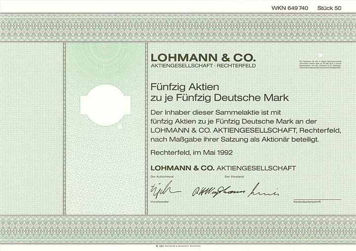 Lohmann & Co. AG