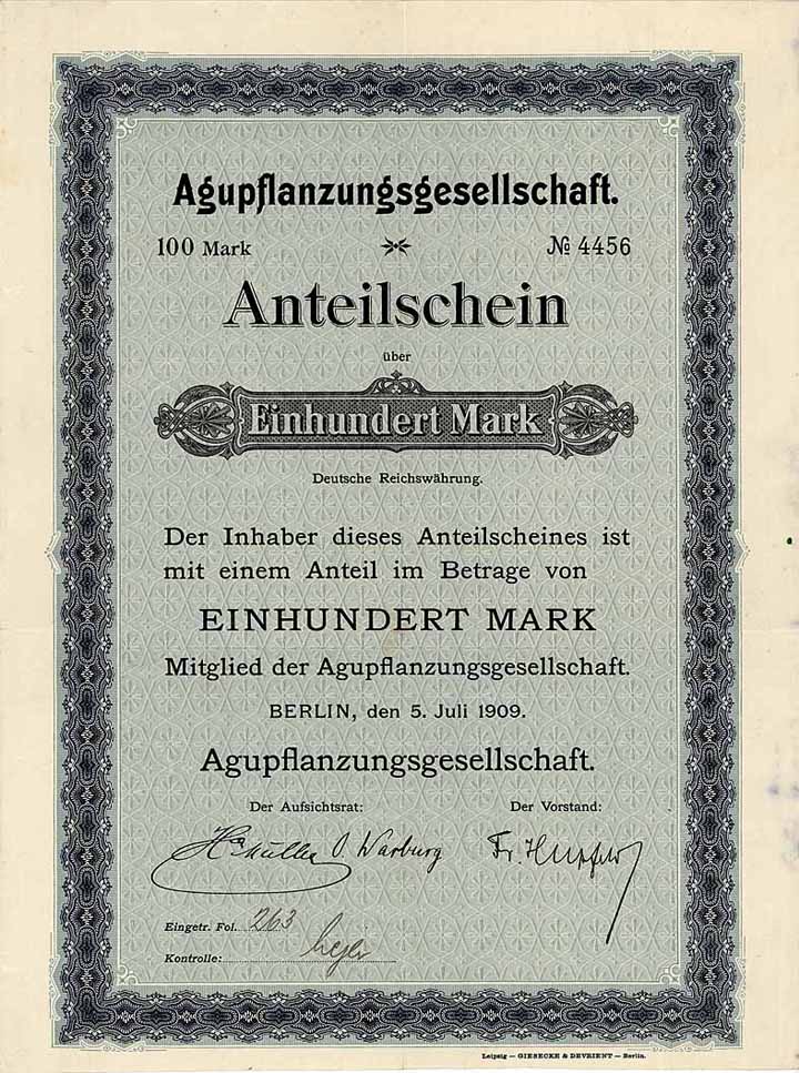 Agupflanzungsgesellschaft