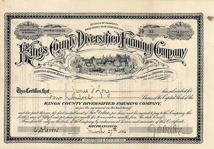 Kings County Diversified Farming Co.