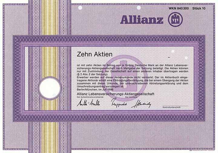 Allianz Lebensversicherungs-AG