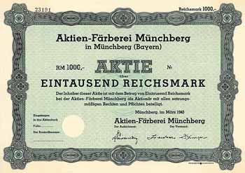 Aktien-Färberei Münchberg