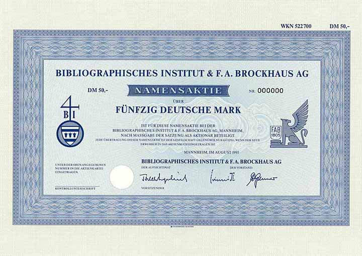 Bibliographisches Institut & F. A. Brockhaus AG