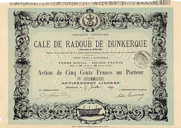 S.A. de la Cale de Radoub de Dunkerque