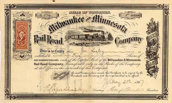 Milwaukee & Minnesota Railroad