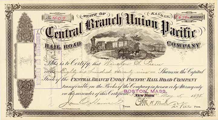 Central Branch Union Pacific Rail Road