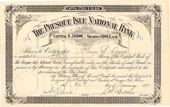 Presque Isle National Bank