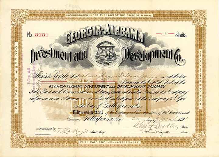 Georgia-Alabama Investment and Development Co.