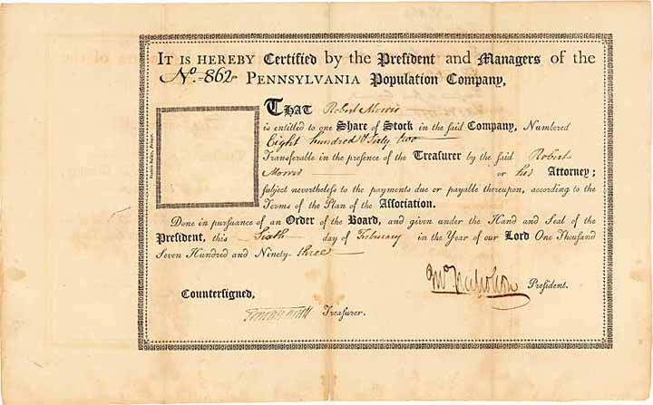 Pennsylvania Population Company