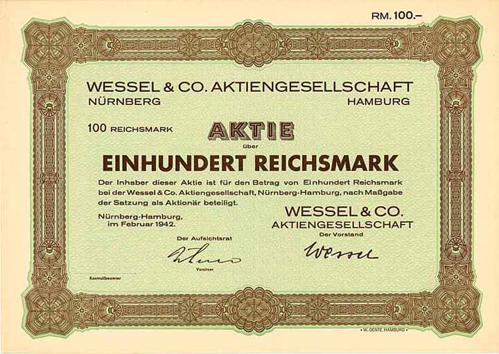 Wessel & Co. Aktiengesellschaft