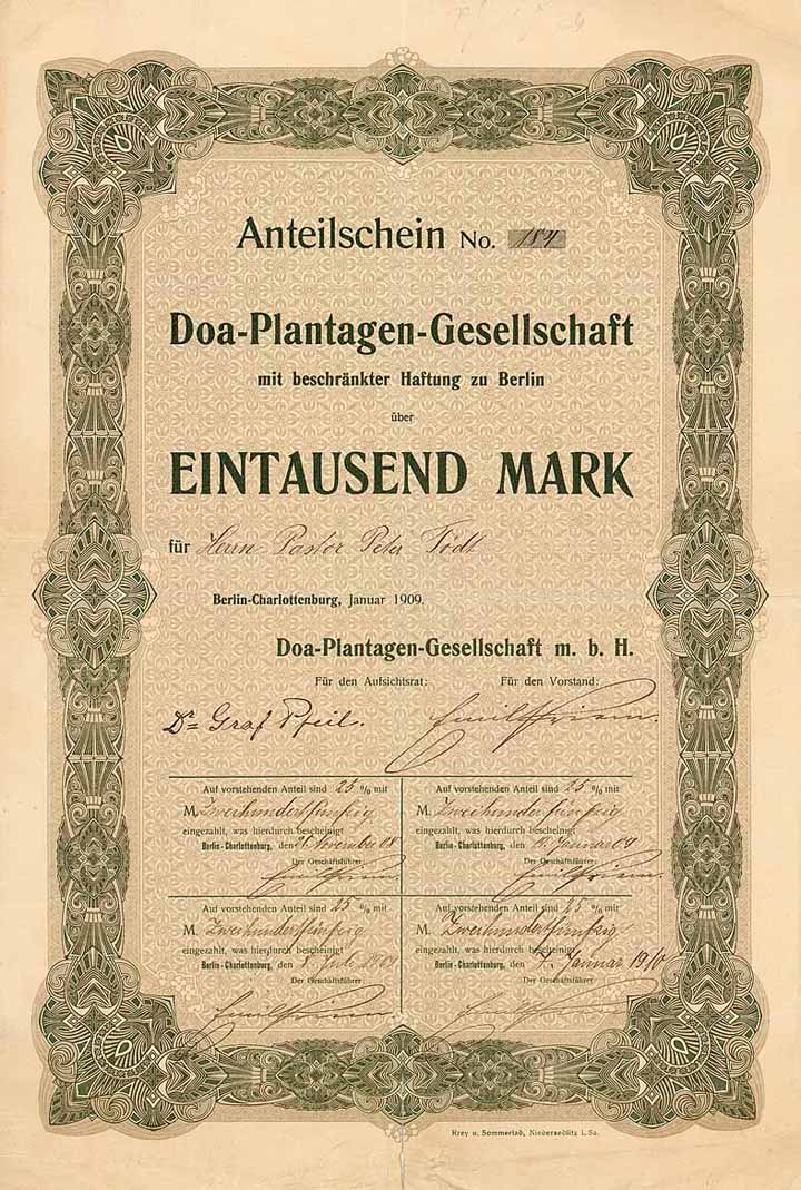 Doa-Plantagen-Gesellschaft mbH