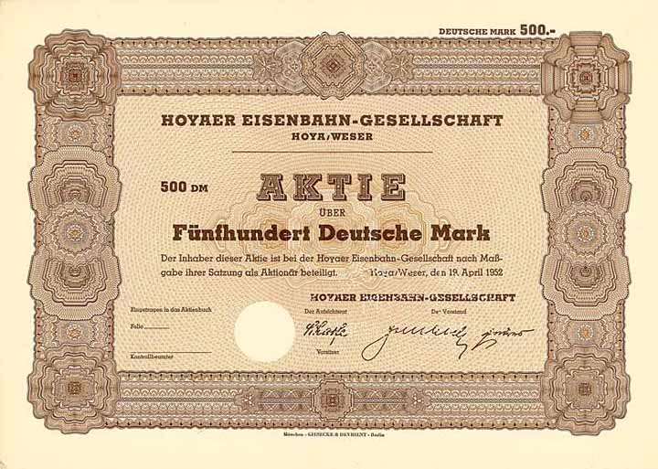 Hoyaer Eisenbahn-Gesellschaft