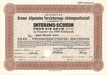 SECURITAS Bremer Allgemeine Versicherungs-AG