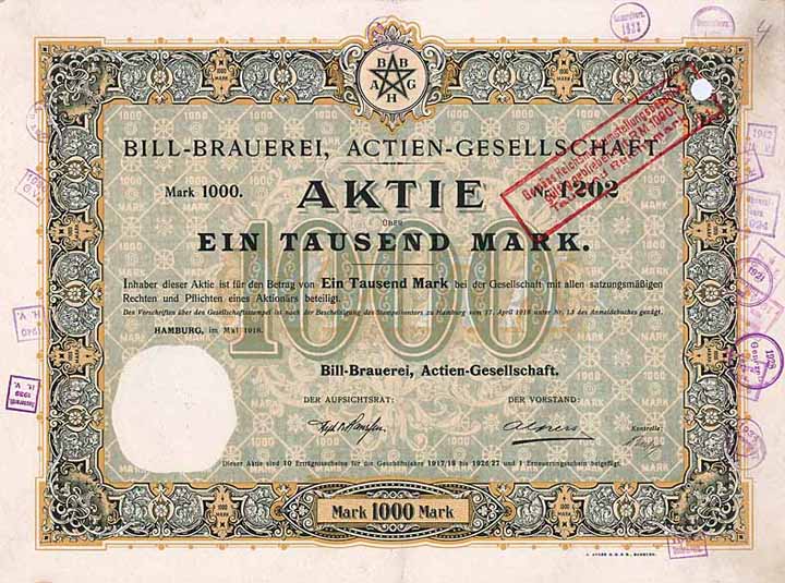 Bill-Brauerei AG