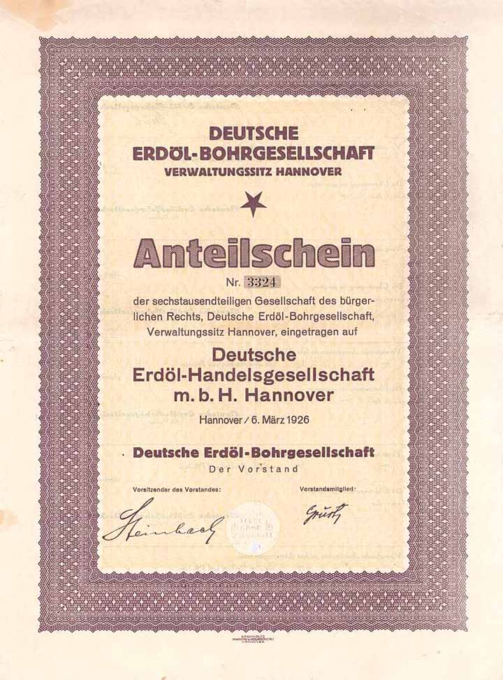 Deutsche Erdöl-Bohrgesellschaft