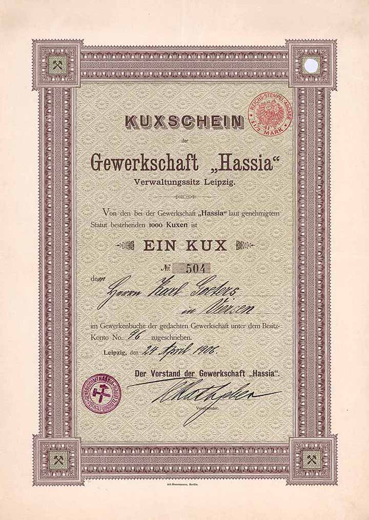 Gewerkschaft Hassia