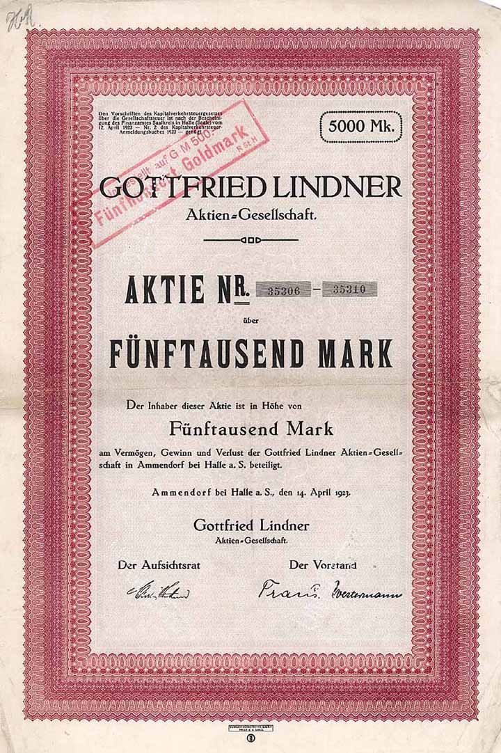 Gottfried Lindner AG