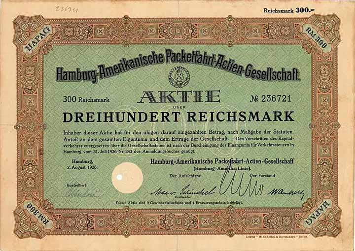 Hamburg-Amerikanische Packetfahrt-AG