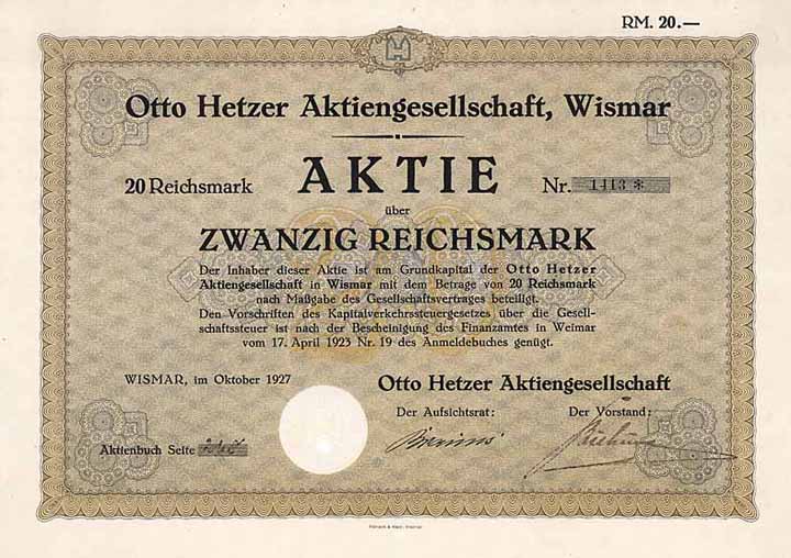 Otto Hetzer AG