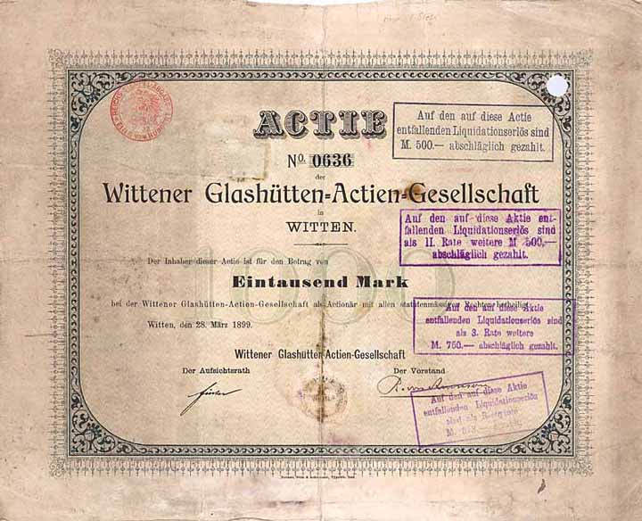 Wittener Glashütten-AG